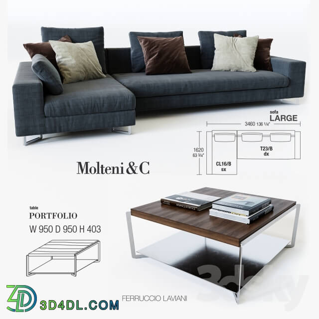 Sofa - Molteni_Sofa_Large