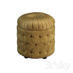 Other soft seating - DV home VELVET DOT pouf capitonnee 