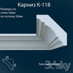 Decorative plaster - K-118 50x50 mm 
