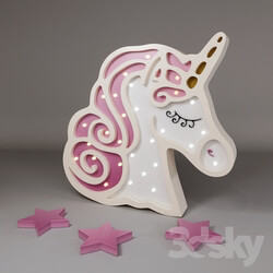 Miscellaneous - Unicorn Night Lamp 