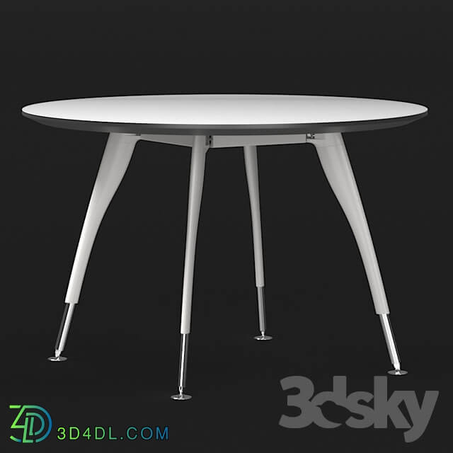 Table - Zenith stiletto table office round