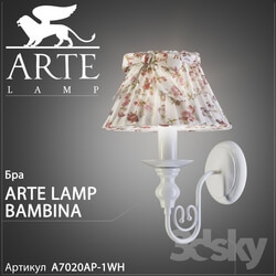 Wall light - Sconce Arte lamp Bambina A7020AP-1WH 