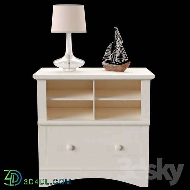 Sideboard _ Chest of drawer - set