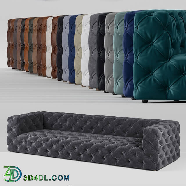 Sofa - OM Four-seater Tribeca quilted sofa_ Tribeca Tufted 4 Seater