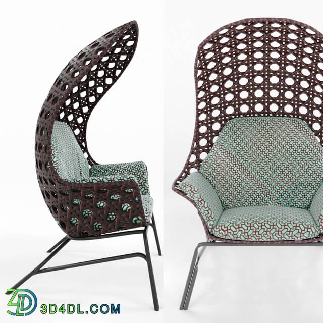 Arm chair - Smania Hydra outdoor armchair