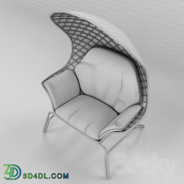 Arm chair - Smania Hydra outdoor armchair