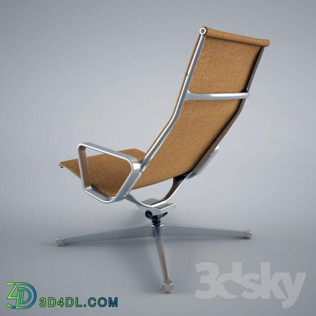 Arm chair - charles and ray eames-Reclining Armchair