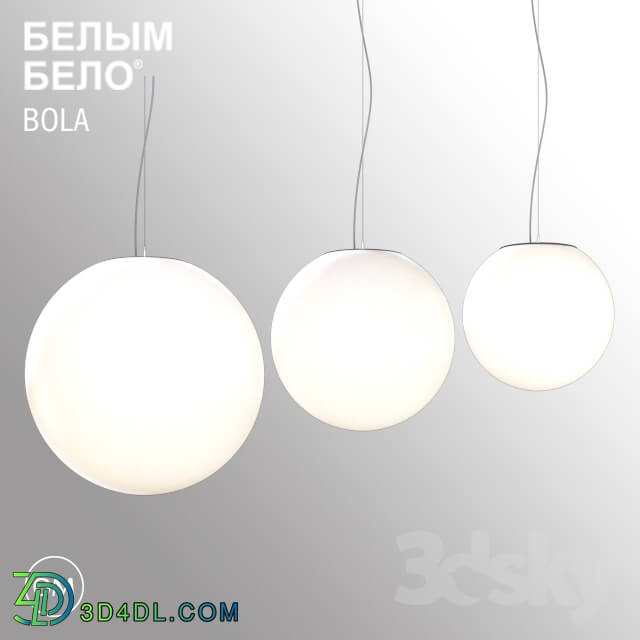 Ceiling light - BOLA _BELO BELO __ _ Bol _WHITE WHITE __