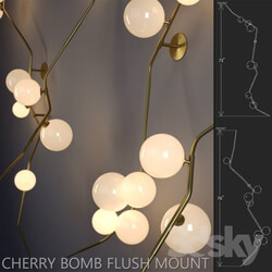 Wall light - Wall lights Cherry Bomb Flush Mount 