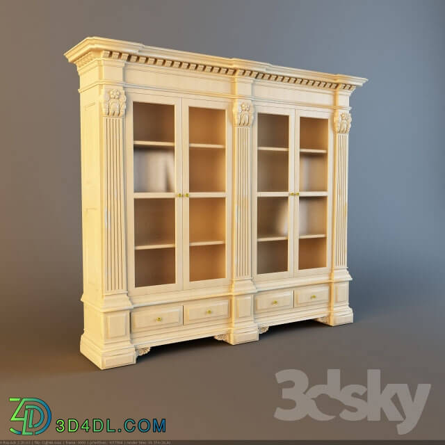 Wardrobe _ Display cabinets - SKAF 0089