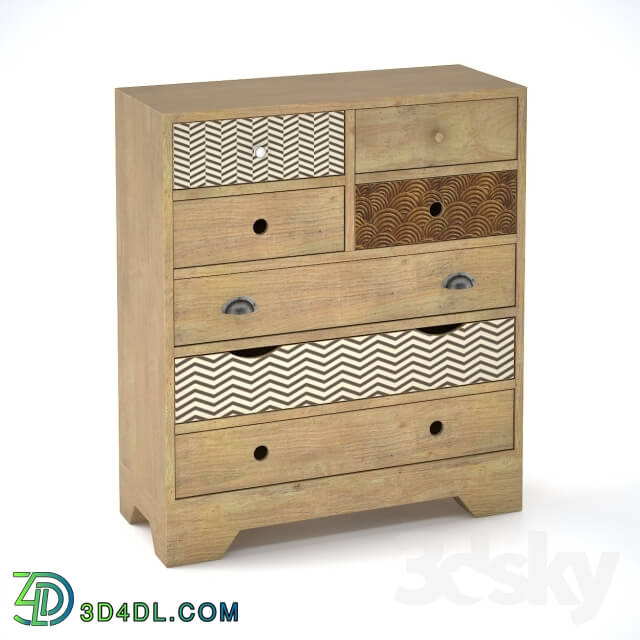 Sideboard _ Chest of drawer - Valgautr Scandinavian-style chest of drawers