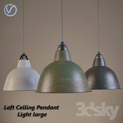 Ceiling light - Loft Ceiling Pendant Light Large 