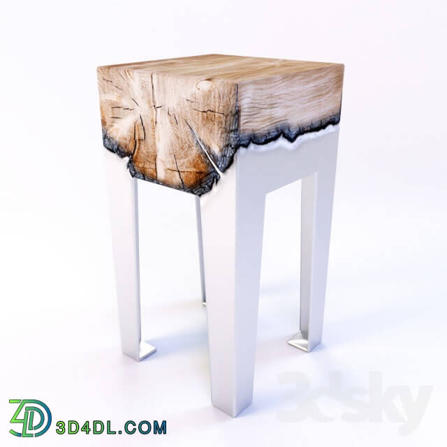 Chair - Wood _ Metall