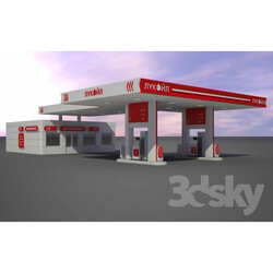 Building - Petrol Station _Lukoil_ 