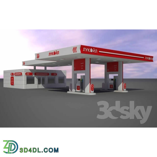 Building - Petrol Station _Lukoil_