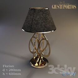 Table lamp - Giusti_Portos_Florian_lampa 