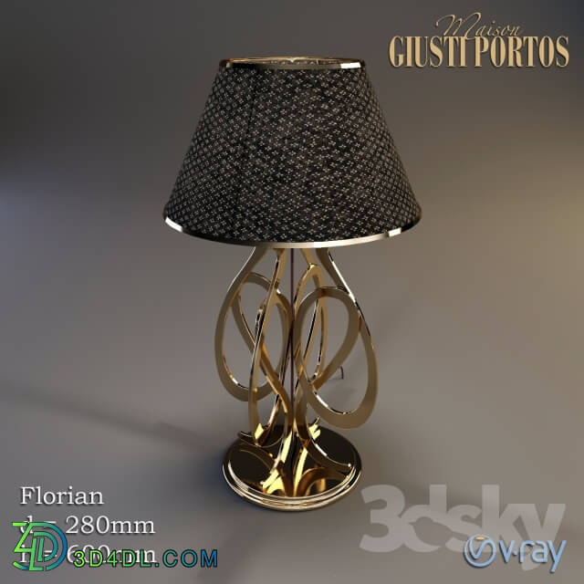 Table lamp - Giusti_Portos_Florian_lampa