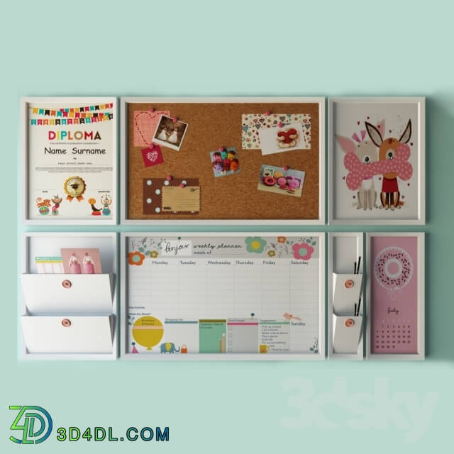 Miscellaneous - Desk planner