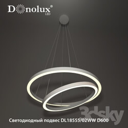 Ceiling light - LED suspension DL18555 _ 02WW D600 