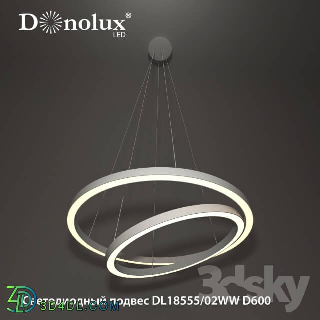 Ceiling light - LED suspension DL18555 _ 02WW D600