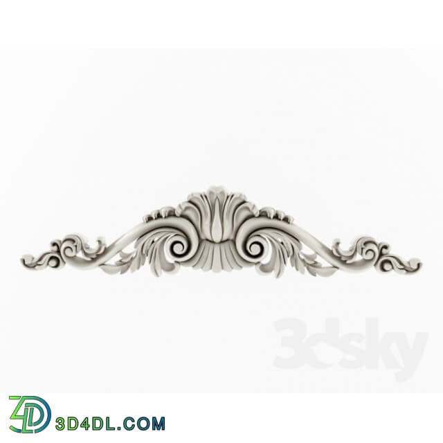 Decorative plaster - Central decor