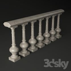 Other architectural elements - classical balustrade 