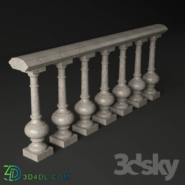 Other architectural elements - classical balustrade