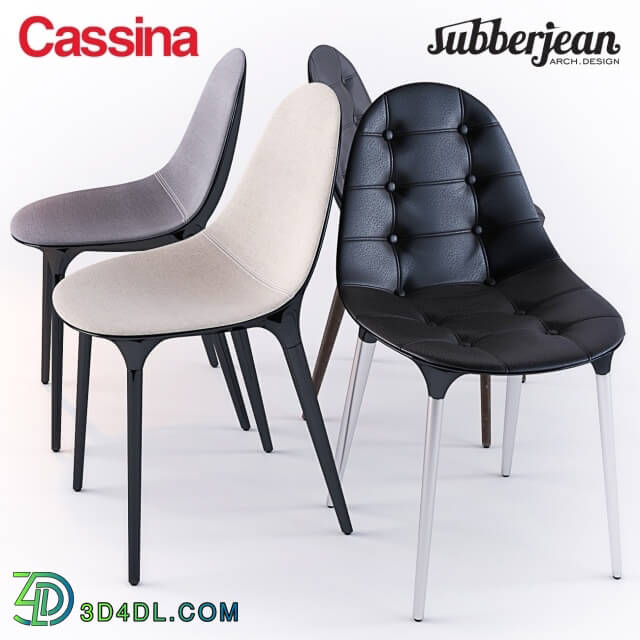 Table _ Chair - Cassina Caprice Chairs _ LC6 Table