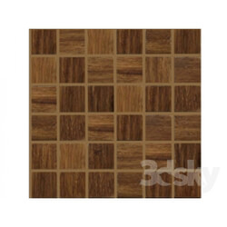 Wall covering - Mosaic of Natural bamboo 