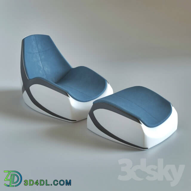 Arm chair - Chair lounge X by VIO