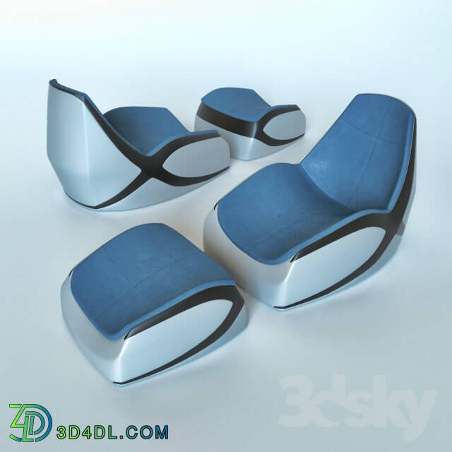 Arm chair - Chair lounge X by VIO