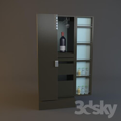 Wardrobe _ Display cabinets - wardrobe bar 