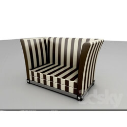 Sofa - Striped sofa 