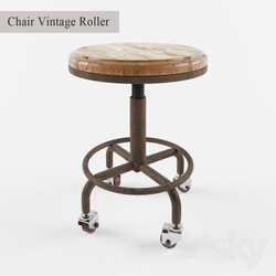 Chair - chair Vintage Roller 