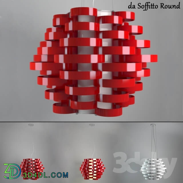 Ceiling light - Chandelier da Soffto Round