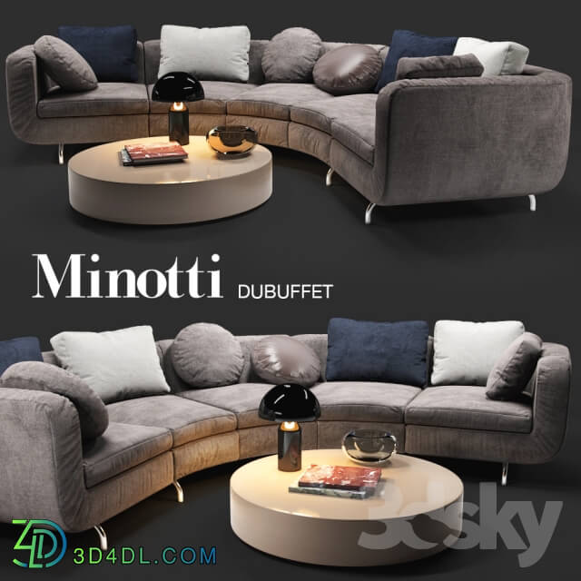 Sofa - Sofa Minotti Dubuffet