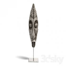Sculpture - Mask ethno 