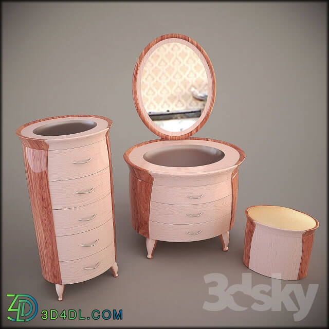 Other - Dressing table_ ottoman_ nightstand