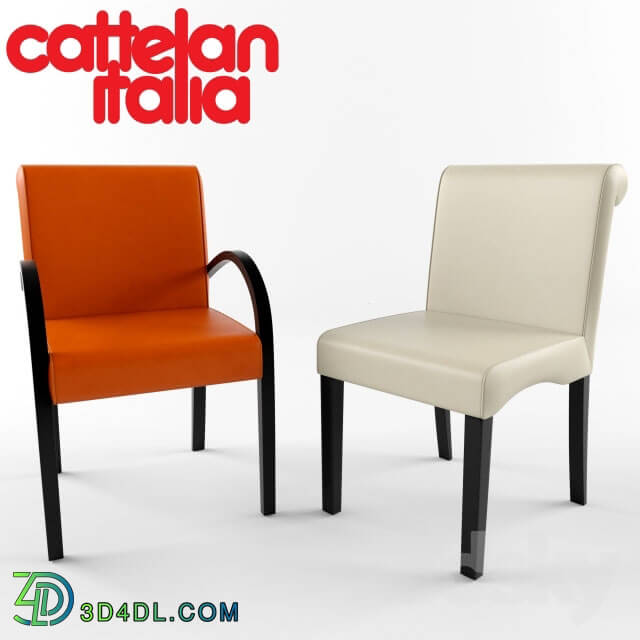 Chair - Chairs Cattelan Italia Linda