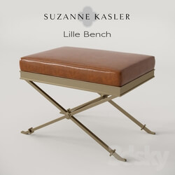 Other soft seating - Suzanne Kasler Lille Bench 