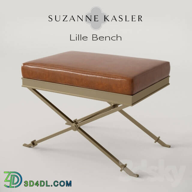 Other soft seating - Suzanne Kasler Lille Bench