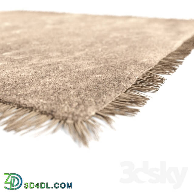 Carpets - Shaggy carpet edging