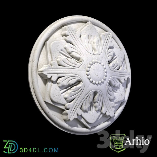Decorative plaster - Rosette ARZ50-1