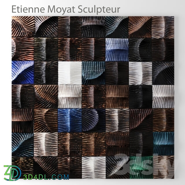 Other decorative objects - Wall art Etienne Moyat Sculpteur