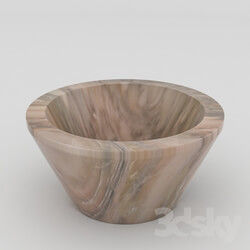 Wash basin - Qurna marble KM05 