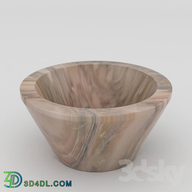 Wash basin - Qurna marble KM05