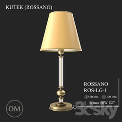 Table lamp - KUTEK _ROSSANO_ ROS-LG-1 