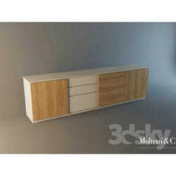 Sideboard _ Chest of drawer - Cupboard Molteni _amp_ C 