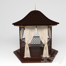 Other architectural elements - Gazebo in oriental style 