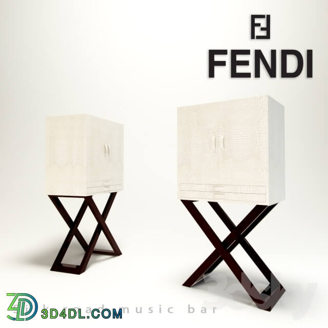Sideboard _ Chest of drawer - Fendi Music Box